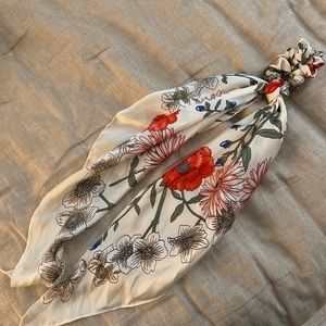 Silky free people hair scarf